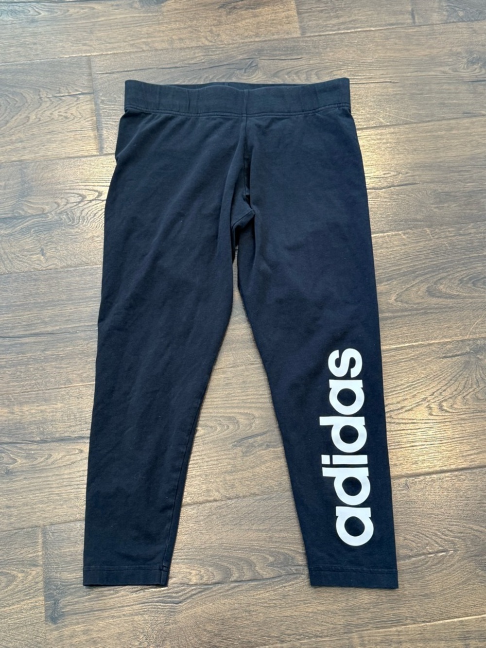 Adidas Black Logo Leggings Size Women’s Large